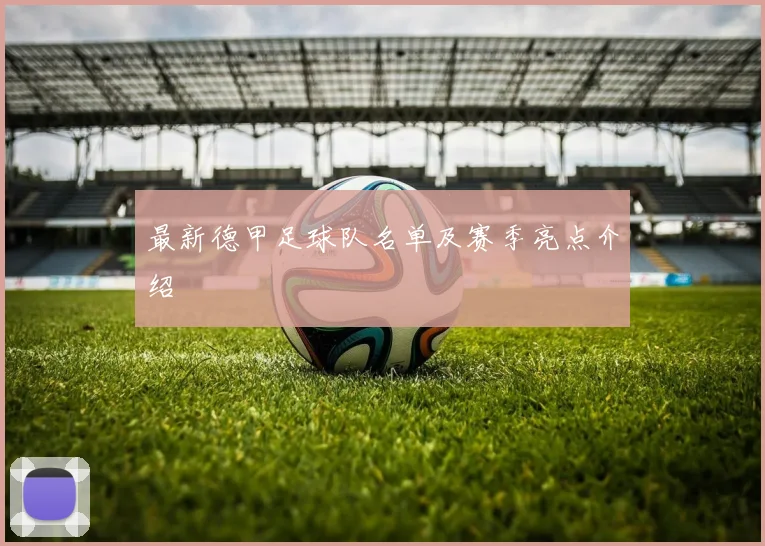 最新德甲足球队名单及赛季亮点介绍
